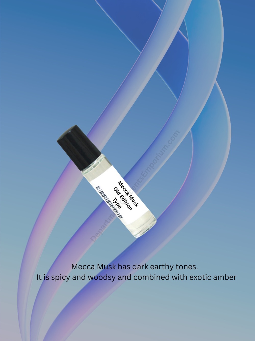 Mecca Musk Old Edition Fragrance Oil in a 1/3 Oz Roll-On Bottle